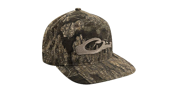 Drake Waterfowl Camo Flat Bill Cap 