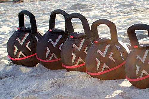 Erste Kettlebell aus Stoff Gymbox Smashbell, 4-20 kg, befüllt - 8