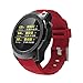 Produktbild SODIAL Fuer Android IOS Telefone S958 Smart Watch Sport Wasserdichter Pulsmesser GPS 2G Sim-Karte Smart Watch Rot