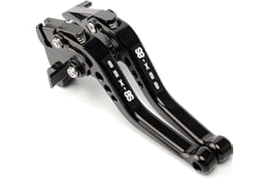 MTCRIGHTER for Suzuki GSX-8S 2023 2024 Short Brake Clutch Lever CNC Aluminum Alloy Accessories (Black)