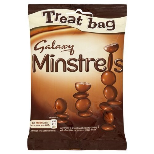 Preisvergleich Produktbild Galaxy Minstrels Treat Bag 105g (Box of 16) by N / A
