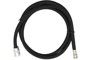COOKIBLEND Tuyau de rechange de 150 cm pour robinet d'évier de cuisine, tuyau de pulvérisation extractible, fixation de tuyau pour robinets de cuisine, tuyau de robinet d'évier, connecteur de tuyau de robinet