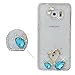 Produktbild Spritech (TM Kristall Schwäne niedliche Schleife Decor Fall Bling Strass Design klar Hard Cover Fall, Color-7, Samsung Galaxy Note 5
