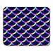 Produktbild Mouse Pads Asia Blue Animal Mermaid Scales of Fish Traditional Asian Colorful Arc Bright Mouse Pad