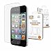 Produktbild Orzly® - Prime Protecteur Verre Trempé 0,24 mm - Protection d'écran pour l'iPhone 4 & iPhone 4S