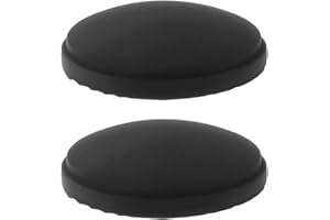 LT Easiyl Lot de 2 Couvercles de Bouton en Silicone pour Interrupteur Pièces de Rechange 108-000-034 Compatible avec MAGLITE C/D Lampe de Poche Noir