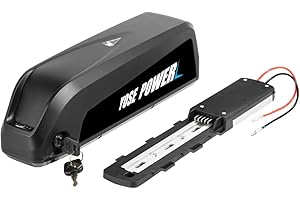 YOSE POWER Ebike 36V 15.6Ah Hailong Plus battery 5 PIN for 350W / 500W / 750W motor fits on Down Tube for VAUN MiFa Prophete EZEGO Pedelec