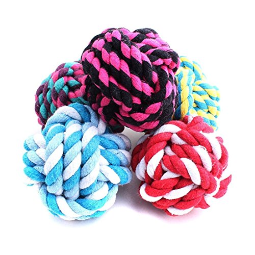 DaWa-Pet-Cat-Dog-Cotton-Rope-Braided-Ball-Play-Fetch-Toy-55cm-Random-Color