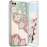 [Transparente Funda para Huawei Enjoy 7S Huawei P Smart Funda Silicona]: ultradelgado, llamativo estuche para teléfono Huawei Enjoy 7S Huawei P Smart Funda, mejore la belleza natural de su teléfono con una protección confiable.
