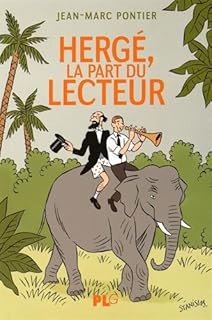 jaquette livre Hergé, La part du lecteur
