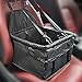 Produktbild Haustier Hund Autositz Booster Carrier Protector Tasche Cage Cover Systond Wasserdicht Deluxe Portable Dog Booster Reise Carrier Cover Seat Protector mit Clip-On Sicherheit Lesh und Extra Support Rods