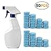 Produktbild 50 PCS Fenster Reinigung Tablets Bonus 1 Reinigung Spray Flasche, Auto Scheibenreiniger Multifunktional Sprudelnde Spray Reiniger