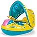 Produktbild Baby Schwimmsitz Schwimmhilfe Schlauchboot Schwimmreifen , Aufblasbares Kinderboot Beach Sommer Hingucker für Wasserspaß Familienspaß in See Meer & Schwimmbad Geeignet für 6-36 Monate alten Babys