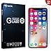 Price comparison product image RIFFUE Screen Protector for iPhone XS/iPhone X, Premium Surface Hardness High Quality Crystal Clear 9H Tempered Glass 3D Touch Compatible Film Full Screen Coverage Design Protector Guard Cover for Apple iPhone XS(2018)/iPhone X(2017)5.8" [2 Pack] - Clear