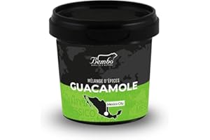 BEMBO QUALITÀ D'AUTORE Mélange d'Épices Guacamole 70 g – Emballage Anti-Gaspillage – Le secret pour une salsa mexicaine authentique et irrésistible – Un équilibre parfait entre des notes épicées et des arômes frais.
