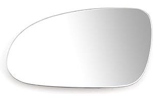 TAKPART Spiegelglas links Fahrerseite Beheizbar Türspiegelglas Außenspiegel für VW Golf 5 MK5 2003-2009 Passat B6 2005-2011 Jetta 5 MK5 2005-2010