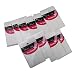 Generic French Manicure Nail Art Tips Sticker Stencil 3 Style, White (Pack of 10 Sheets) RS.200.00