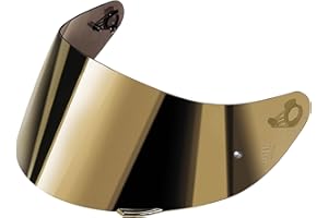 AGV - Visière pour Casque de Moto AGV, Compatible avec Le Aasque K5 S/K3 SV/K1 S, Iridium Gold , ML-L-XL-XXL (K5 S/K3 SV/K1 S)