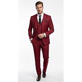 Plus Scorpion Erkek Takım Elbise - 3 Par&ccedil;a Slim Fit Yelekli Set - Likralı Kumaş Tek D&uuml;ğme &Ccedil;ift Yırtma&ccedil;lı Modern Kesim