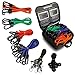Produktbild BAGSPERTS™ Premium Spanngummi-Set 26-teilig | Expander & Spann-Gurte mit Haken | Universell einsetzbare Bungee Cords