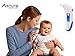 Infrared Ear Thermometer for Baby, Adult, Child, High Clinical Accuracy, Stores Last 12 Temperatures taken / High Temperature Fever Alarm / Easy to Use / This high quality Thermometer allows you to take temperatures in 1 second. FREE Protective Storage Case + 10 Probe cover Free. (BLUE COLOUR)