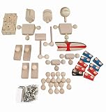 Helden aus Holz - Baukasten für 2 Actionfiguren // *NEUHEIT 2015* Holzspielzeug 2.0 made in Germany