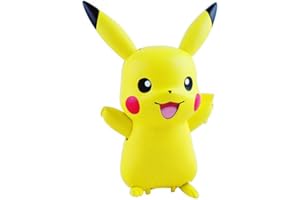 BANDAI - Pokémon - Figurine My Partner Pikachu - Figurine électronique Interactive avec capteurs tactiles Qui Parle, Bouge et s'illumine - WT97759