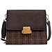 Produktbild Frauen Messenger Bags Mode Schlösser Umhängetasche Retro Plaid Portable Kleine Quadratische Tasche Wild Datierung Handtasche,A-OneSize