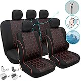 Hochwertiges Polyester, strapazierfähig und atmungsaktiv.