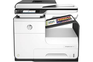 ‎HP HP PageWide Pro 477dw (D3Q20B) Multifunktionsdrucker (A4, Drucker, Scanner, Kopierer, Duplex, Fax, WLAN, LAN, Airprint, Cloud Print, USB, 2400 x 1200 dpi) weiß