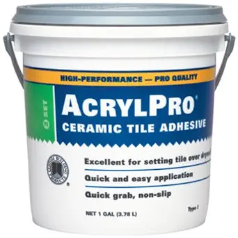 Gallon Custom Building Products 4000 Acrylic Ceramic Tile Mastic 1-Gallon