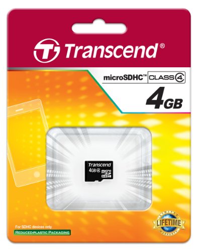 Transcend Micro SDHC 4GB Class 4 Speicherkarte - 2