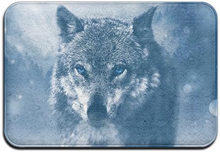 Wolf Comfortable Home Decor Entryways Welcome Mat Entrance Floor Mat Rug Indoor/Outdoor/Front/Bathroom Door Mat 40cm60cm