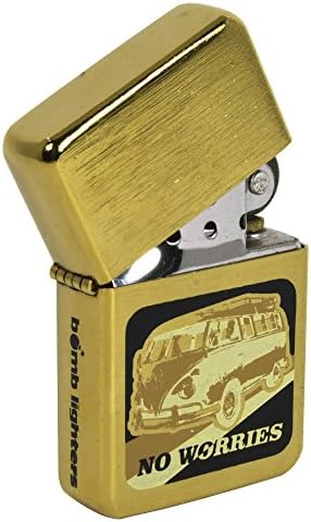 Volkswagen lighter. Camper Van No Worries Brushed Gold Lighter