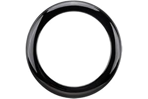 Bamyli Rear Boot Ring Badge for Bmw 1 Series F20 F21,Surround Roundel Cover,Car Rear Logo Decoration Ring Aluminum Accessories Mod (Gloss Black)