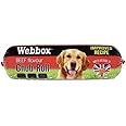 Webbox Improved Recipe Prime Chub Roll Beef, Duck or Chicken Dog Food Treats 720g (Chub Roll Beef, 12 Pack)