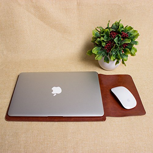 WALNEW Schlanke MacBook Pro Retina 15.4 Zoll(A1398) Hülle, MacBook Schutzhülle, Hülle, Case, Cover, MacBook Pro Retina 15.4 Zoll Hülle mit Handgriff, geschütztes Inneres und externes Mousepad - 7