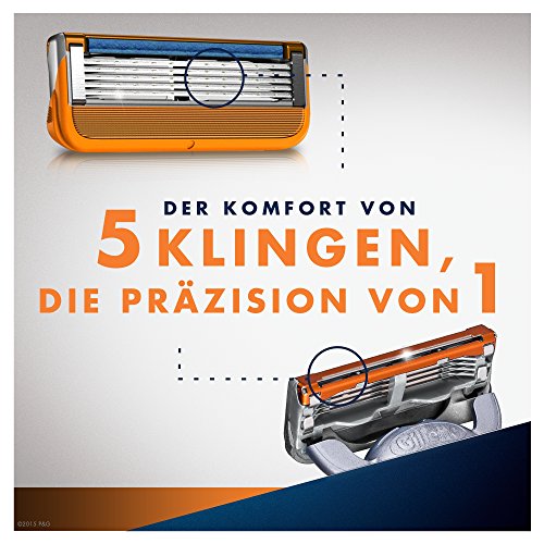Gillette Fusion Power Rasierklingen, 5 Stück - 3