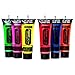 UV Neon Hair Gel Clubbing Rave Party Ibiza Holiday x 6 Disco Glow Dark Glow Pub