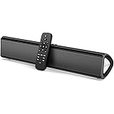 EnjoyNest Soundbar per TV, Soundbar piccola da 30 Watt con connessione Bluetooth/Ottica/AUX/Coax, altoparlanti da 16 pollici 