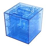 Material: Kunststoff Asien Geld-Labyrinth-Münzen-Bank-3D-Puzzle-Box Geschenk-Halter Preis Lager