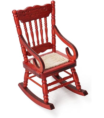 KARLOR Lot De 2 Chaises De Loisirs Miniatures - Tricotées - Mini