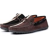 Ducavelli Colore Genuine Leather Men's Casual Shoes, Loafer Shoes, Light Shoes, Suede Loafer