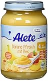 Alete Banane-Pfirsich mit Reis