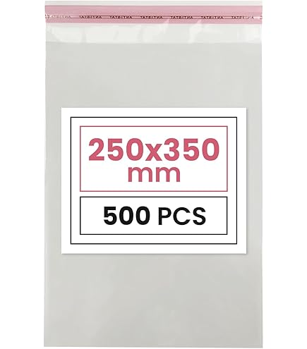 100 Sacchetti Cellophane Alimentari 25x35cm - Autoadesivi E Autosigillanti - Foto 9