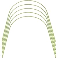 Cabilock 5 Stücke Folientunnel Pflanztunnel Gartentunnel Spannreifen Gewächshaus Reifen Hoops Hochbeet Abdeckung Tunnel…