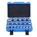 Produktbild HH Limited 19-tlg Gearlock Steckschlüssel Satz 1/2 Zoll Werkzeug Set 8-32mm Vielzahn Nüße Torx Nuß