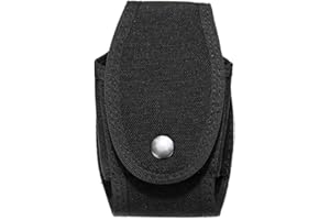 HUAMENGYUAN Pochette De Menottes Poche Tactique,Nylon Pochette pour Menottes Sac de Taille Sac de Sport Professionnel Boîte à Outils Porte-clés de Voiture Noir