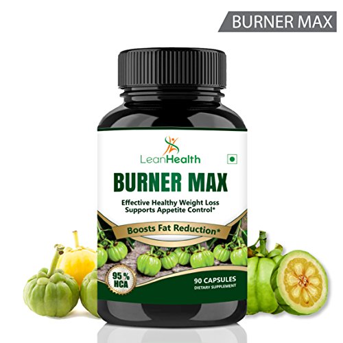 Leanhealth Burner Max (Garcinia Cambogia Extract) 90 Capsules (95% HCA) | (Pack of 1) RS.399 (75.00% Off) - Amazon