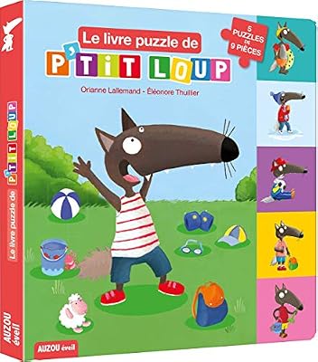 Philippe Auzou Le livre puzzle de P'tit loup